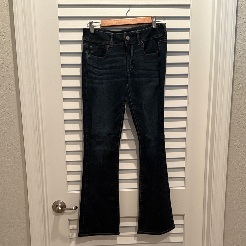American Eagle Outfitters Midnight kick boot Jeans